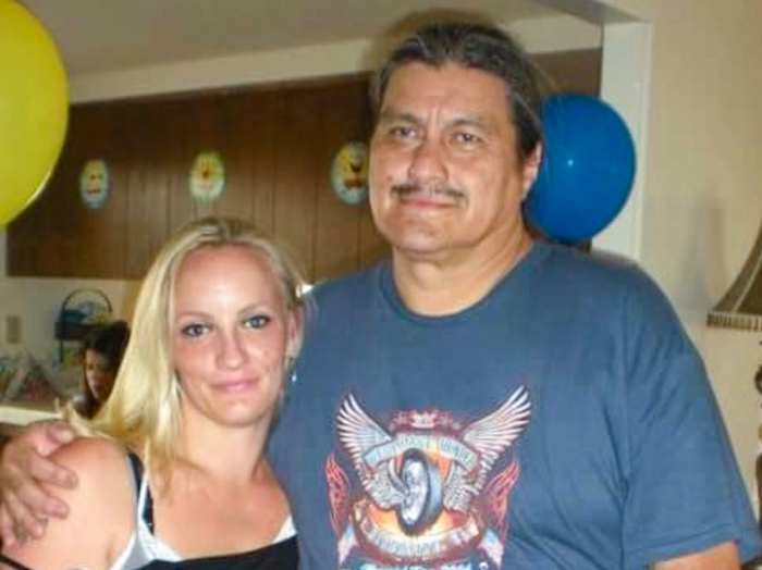 “I thought it would have to be a high-profile case for them to call me back,” Schmidt (here with her father, Gil) says of the Initiative. “I was like: Colin Kaepernick? Yeah, right. Never going to help me.”